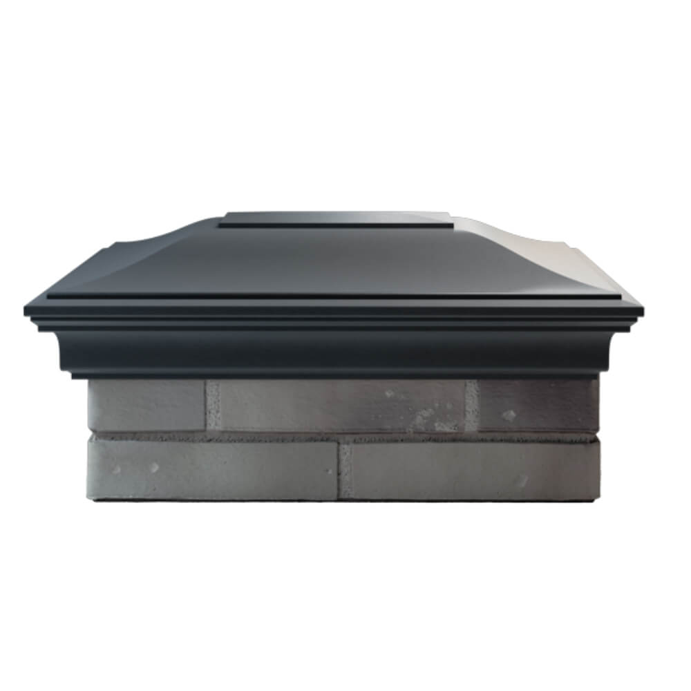 Колпак Zking Монблан Серый на столб 2х1.5 кирпича (515х385мм) в Киселевске фото