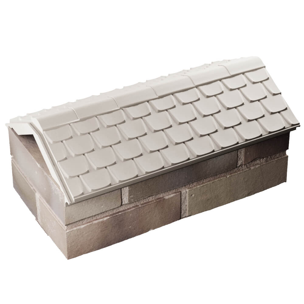 Парапет Zking Эльбрус Бежевый с посадкой на 1 кирпич (255мм) в Киселевске фото