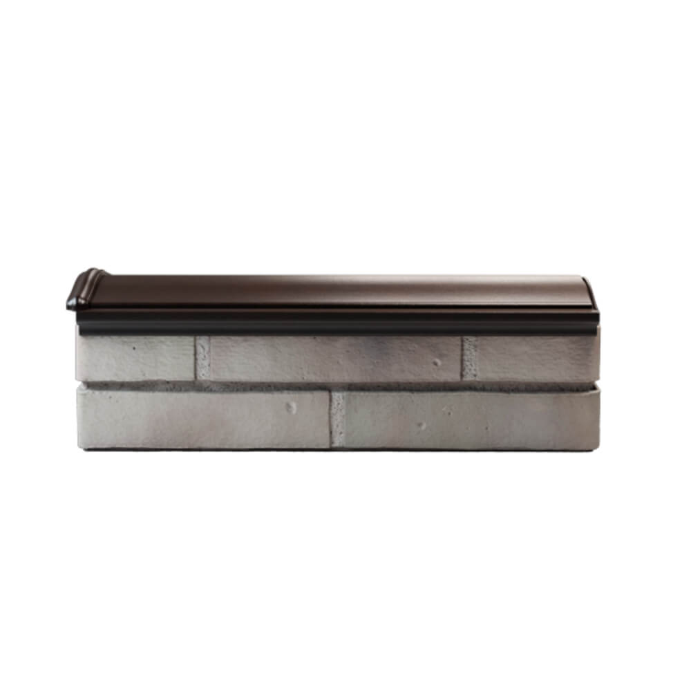 Парапет Zking Монблан Коричневый посадка на 0.5 кирпича (130мм) в Киселевске фото