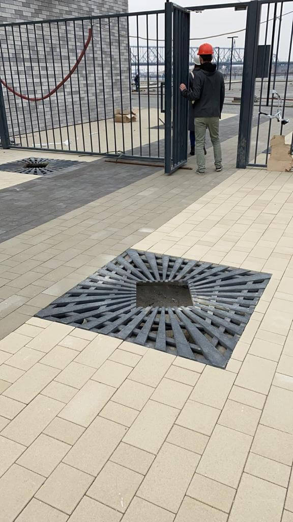 Приствольная решетка для дерева ZKING ATMOSPHERE 1.2х1.2м Черная в Киселевске фото