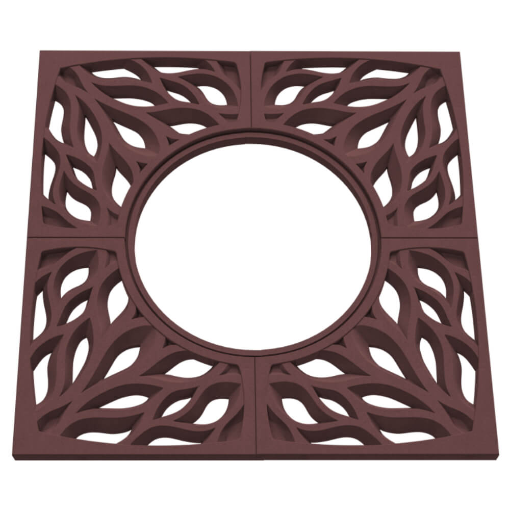 Приствольная решетка для дерева ZKING CRUST 1.2х1.2м Коричневая в Киселевске фото