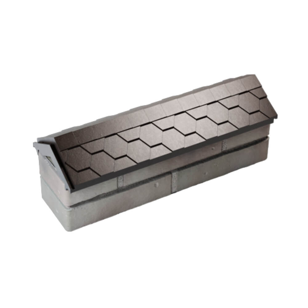 Парапет Zking Эверест Коричневый с посадкой на 0.5 кирпича (130мм) в Киселевске фото