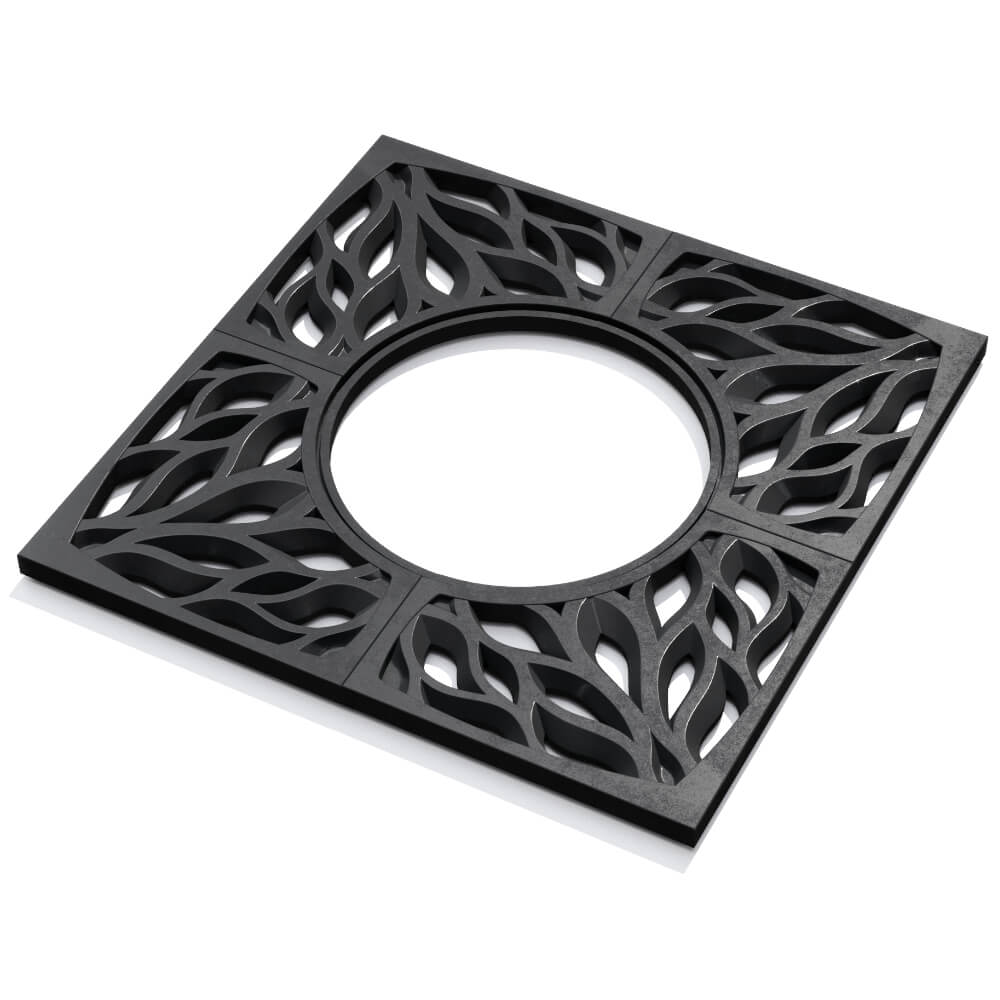 Приствольная решетка для дерева ZKING CRUST 1.2х1.2м Черная в Киселевске фото