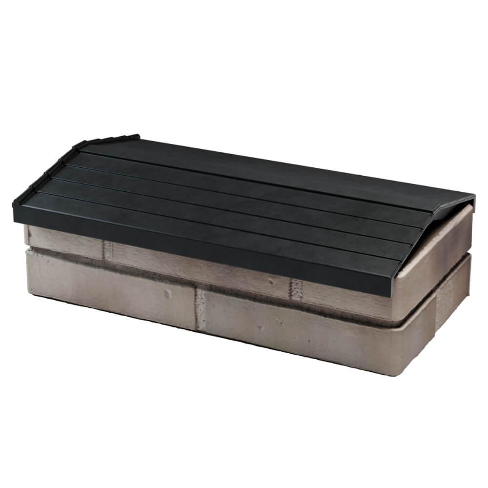 Парапет Zking Бона ХайТек Черный с посадкой на 1 кирпич (200/225/255мм) в Киселевске фото