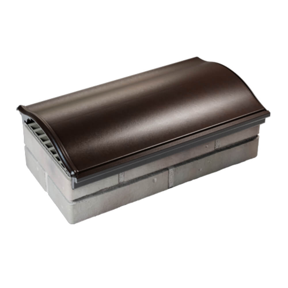 Парапет Zking Монблан Коричневый посадка на 1 кирпич (200/225/255мм) в Киселевске фото