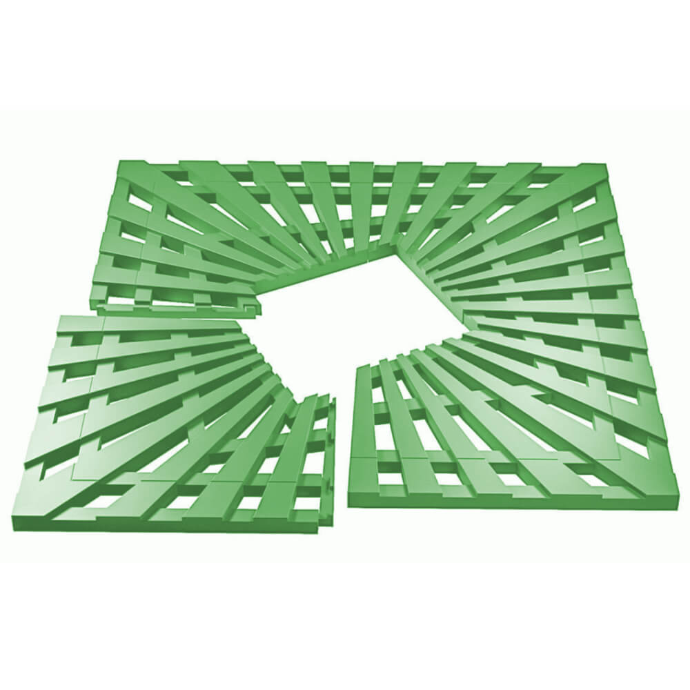 Приствольная решетка для дерева ZKING ATMOSPHERE 1.2х1.2м Зеленая в Киселевске фото