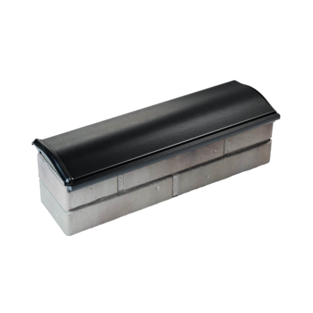 Парапет Zking Монблан Черный посадка на 0.5 кирпича (130мм) в Киселевске фото