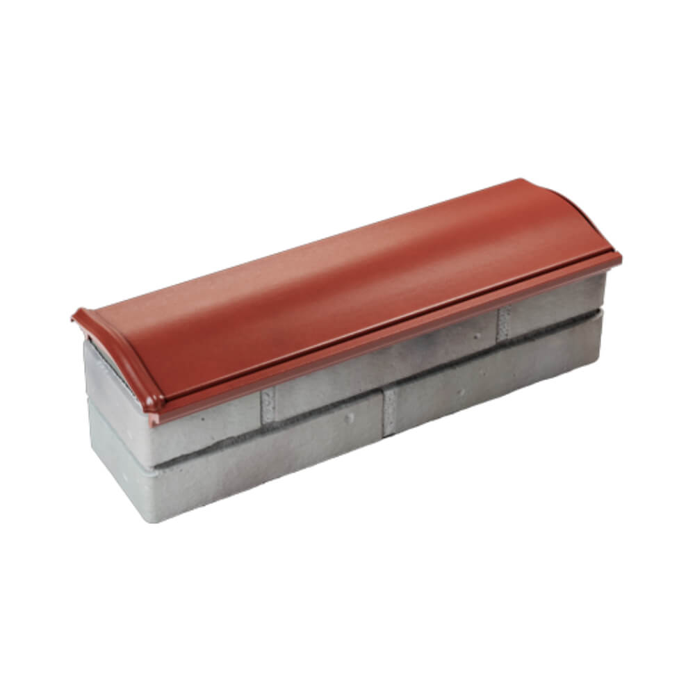 Парапет Zking Монблан Красный посадка на 0.5 кирпича (130мм) в Киселевске фото