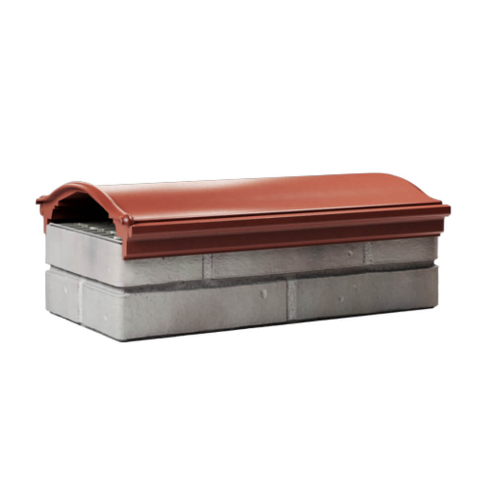 Парапет Zking Монблан Красный посадка на 1 кирпич (200/225/255мм) Киселевск фото