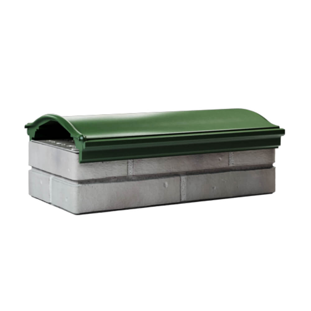 Парапет Zking Монблан Зеленый посадка на 1 кирпич (200/225/255мм) Киселевск фото