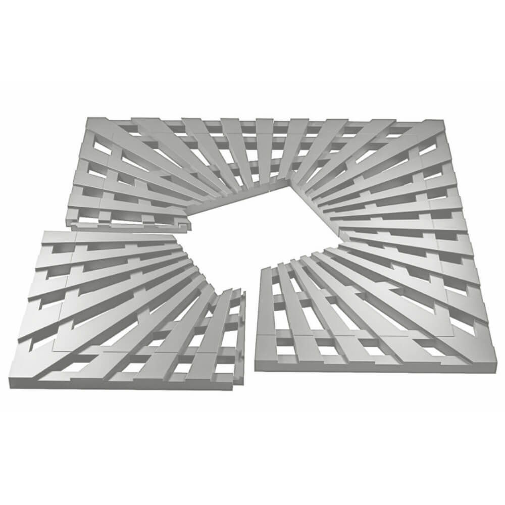 Приствольная решетка для дерева ZKING ATMOSPHERE 1.2х1.2м Бежевая в Киселевске фото