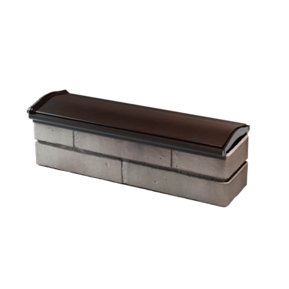 Парапет Zking Монблан Коричневый посадка на 0.5 кирпича (130мм) в Киселевске фото