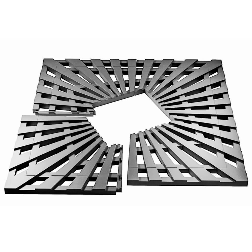 Приствольная решетка для дерева ZKING ATMOSPHERE 1.2х1.2м Серая в Киселевске фото