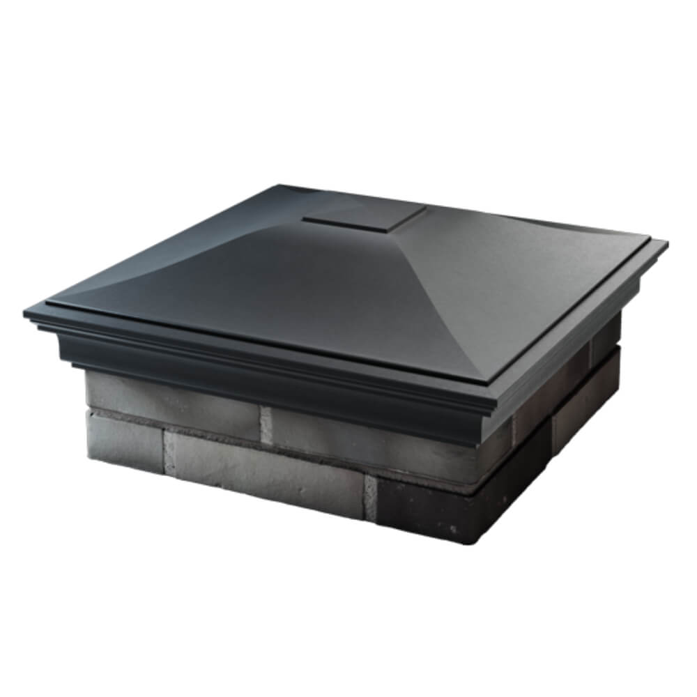 Колпак Zking Монблан Серый на столб 2х2 кирпича (515х515мм) в Киселевске фото