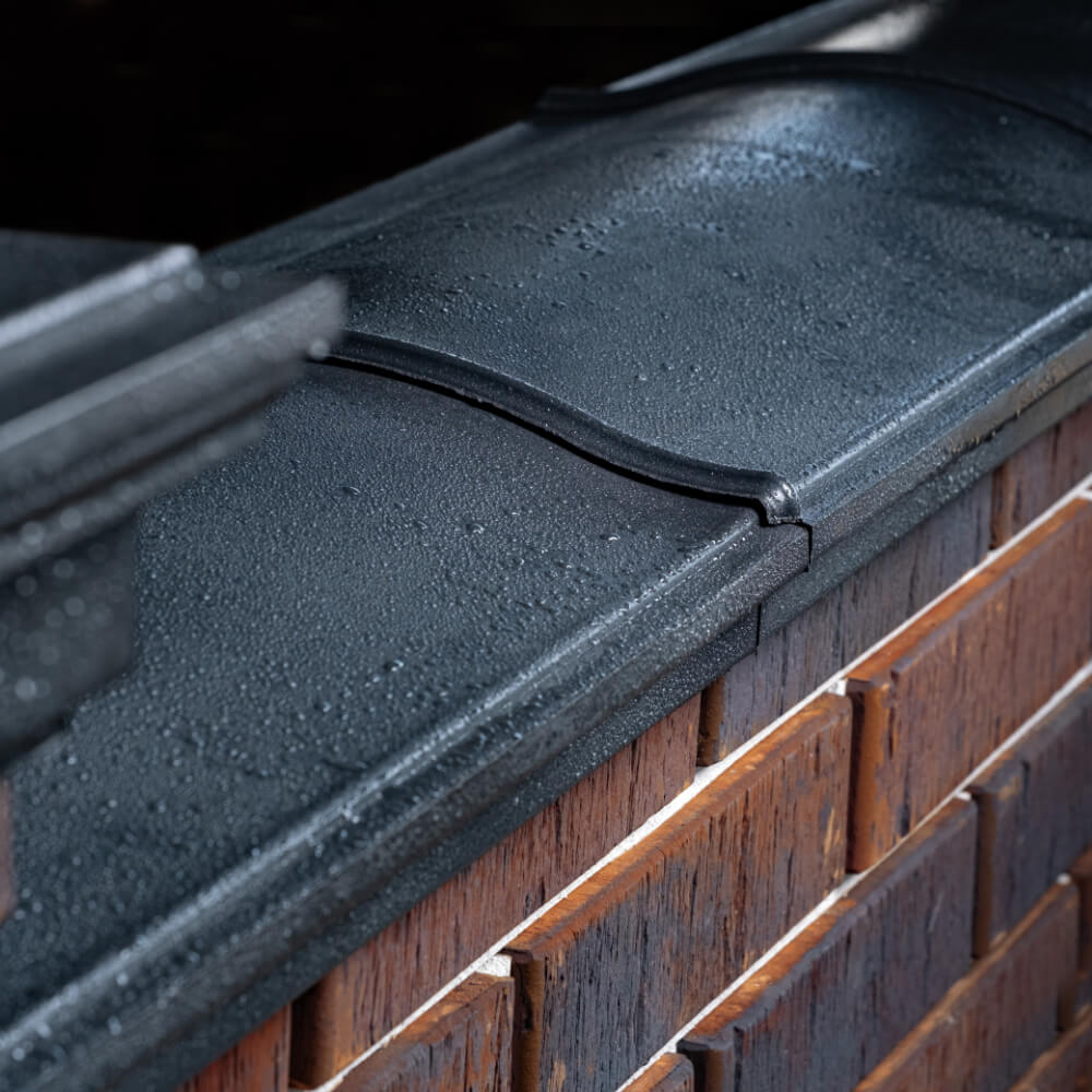 Парапет Zking Монблан Черный посадка на 0.5 кирпича (130мм) в Киселевске фото