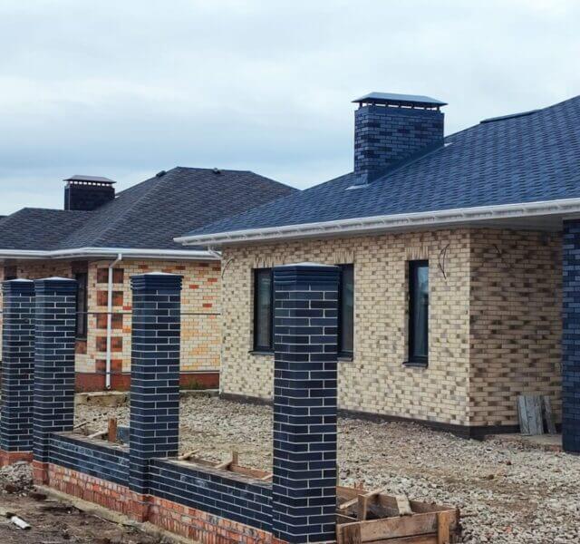 Колпак Zking Бона ХайТек Серый на столб 1.5х1.5 кирпича (385х385мм) в Киселевске фото