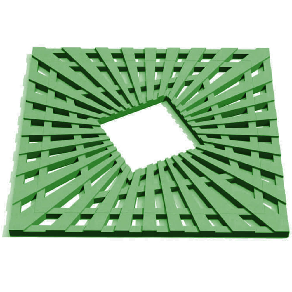 Приствольная решетка для дерева ZKING ATMOSPHERE 1.2х1.2м Зеленая Киселевск фото