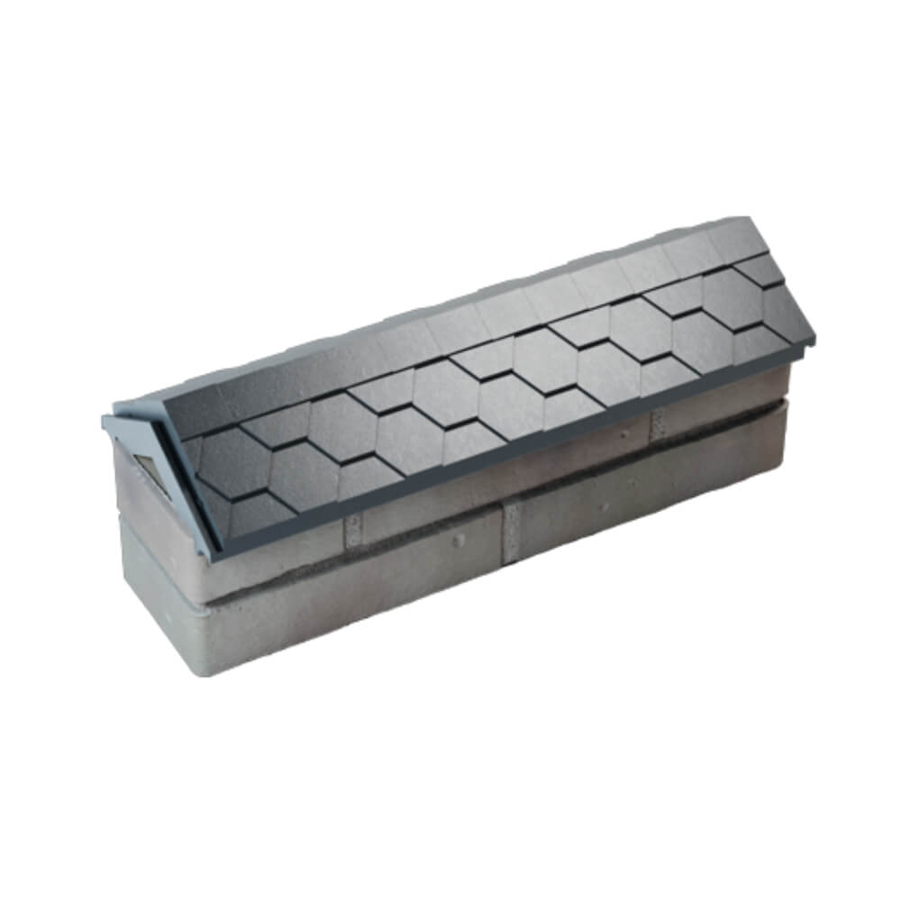 Парапет Zking Эверест Серый с посадкой на 0.5 кирпича (130мм) в Киселевске фото